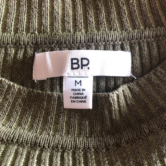 BP Olive Army Green Sweater - Picture 2 of 5